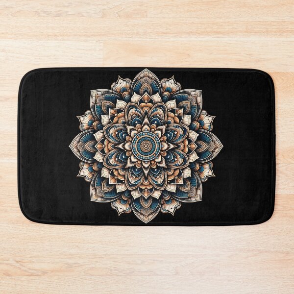 Item preview, Polish Pottery Folk Art Abstract Mandala designed and sold by Pati-Design.
