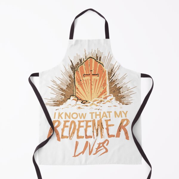 Item preview, I Know that My Redeemer Lives - Easter Resurrection Design - Faithful Christian Art designed and sold by HahaHandlesHub.