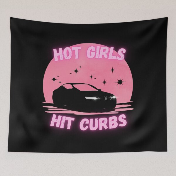 Item preview, Hot Girls Hit Curbs Woman Driver designed and sold by MattDesign97.