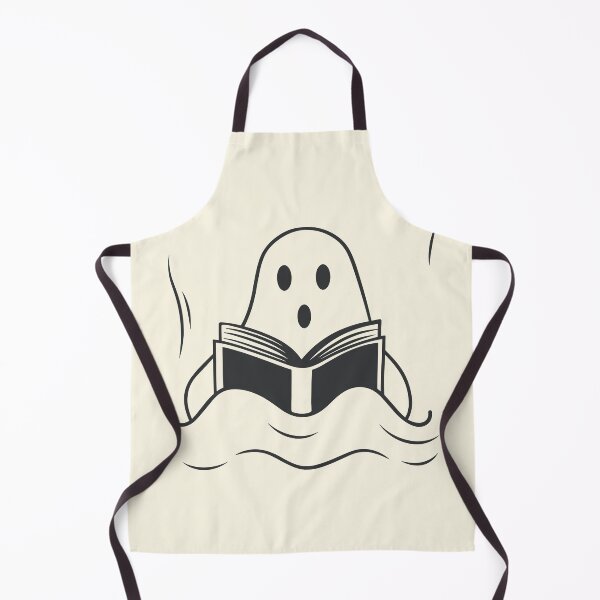 Item preview, Ghost reading horror book in bed designed and sold by ArtemMKV.