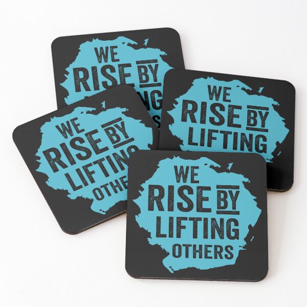 Item preview, We Rise By Lifting Others - Motivational Quote Inspiration designed and sold by teeshop87.