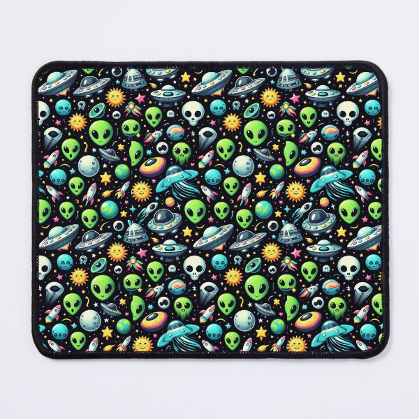 Item preview, aliens and UFO pattern designed and sold by Mook-97.