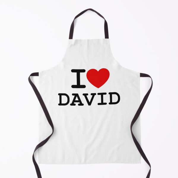 Item preview, I Love David | Personalized Gift for Him designed and sold by hottest-tees.