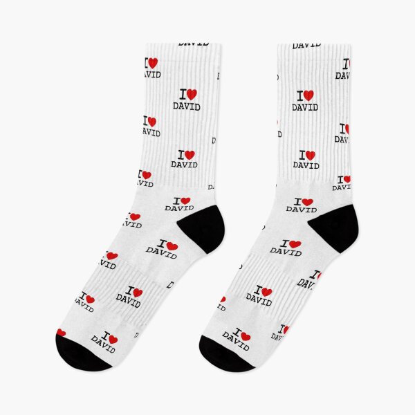 Item preview, I Love David | Personalized Gift for Him designed and sold by hottest-tees.
