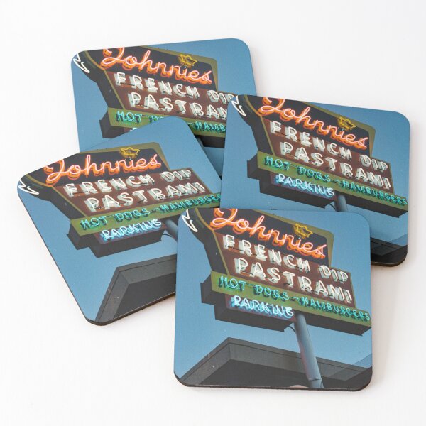 Item preview, Johnnies French Dip Pastrami Retro Sign designed and sold by matthewbam.