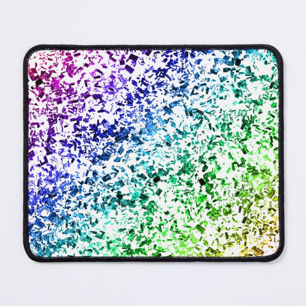 Item preview, All Over Rainbow Gradient Glass Shards Pattern designed and sold by Deborah Camp.