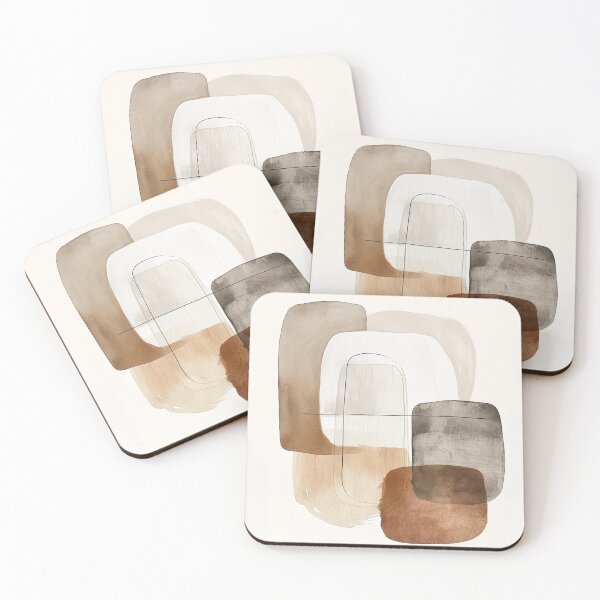 Item preview, Abstract Earthy Minimalist Art designed and sold by trajeado14.