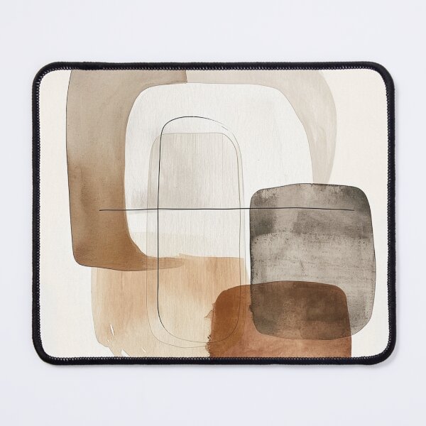 Item preview, Abstract Earthy Minimalist Art designed and sold by trajeado14.