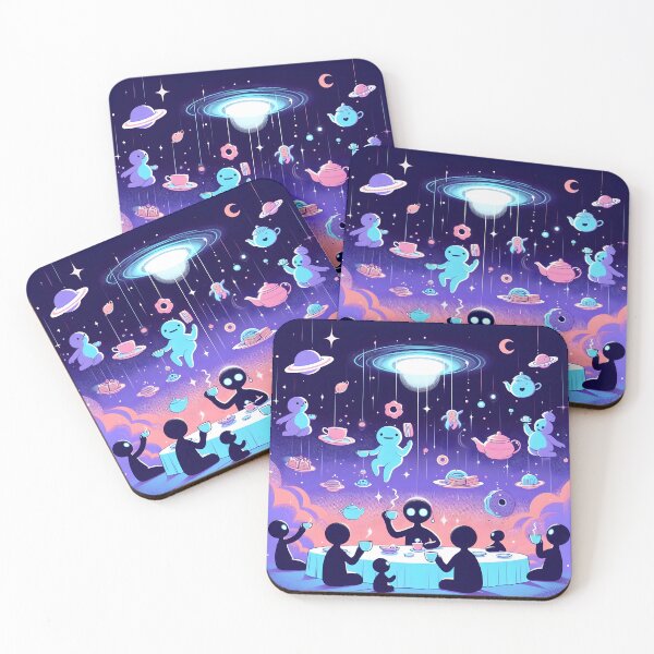 Item preview, Interdimensional Tea Party designed and sold by omerfdln34.