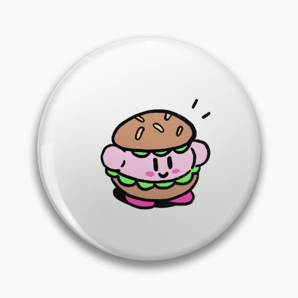 Item preview, kirb burger designed and sold by saacstix.