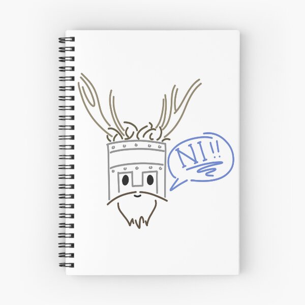 Aperçu de l'œuvre Monty Python Knights Who Say 'Ni' (dessin chibi) créée et vendue par LILINIC.