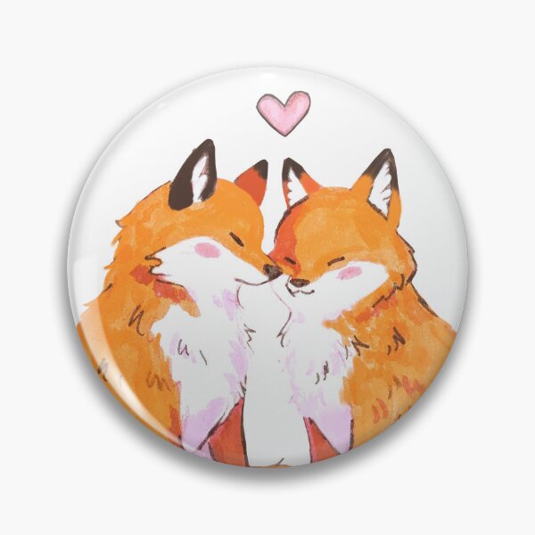 Item preview, Cute foxes couple  designed and sold by Yaragold.