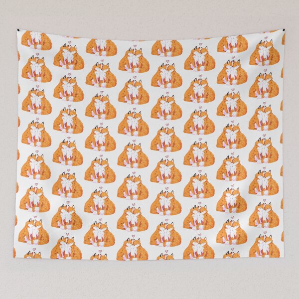 Item preview, Cute foxes couple  designed and sold by Yaragold.