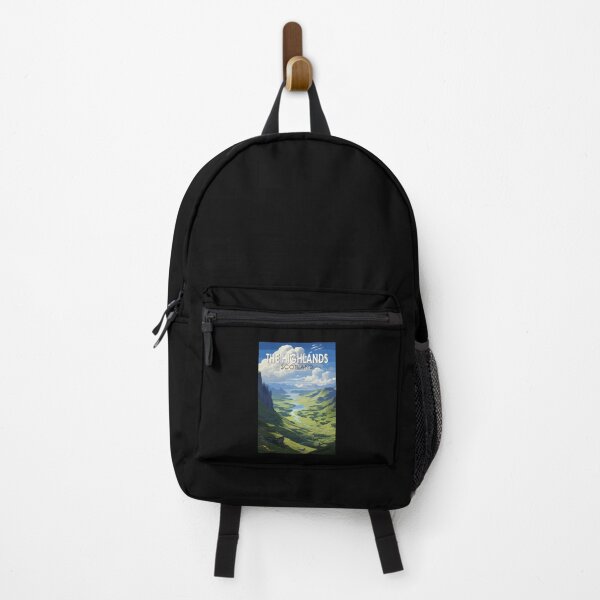 Item preview, Scottish Highlands Scotland Travel Art Vintage designed and sold by KrisSidDesigns.