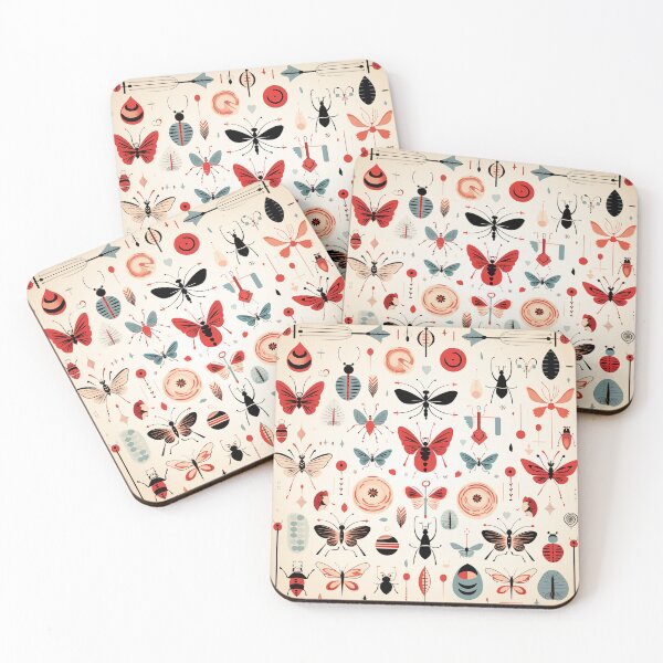 Item preview, Vintage Butterfly and Bugs Design - Style designed and sold by Offset Vinyl Film.