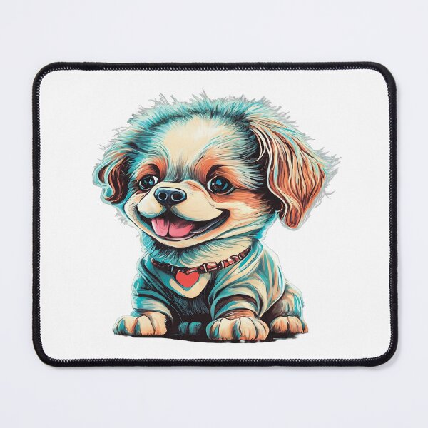 Item preview, Adorable, sweet dog in love. designed and sold by MagelliShop.