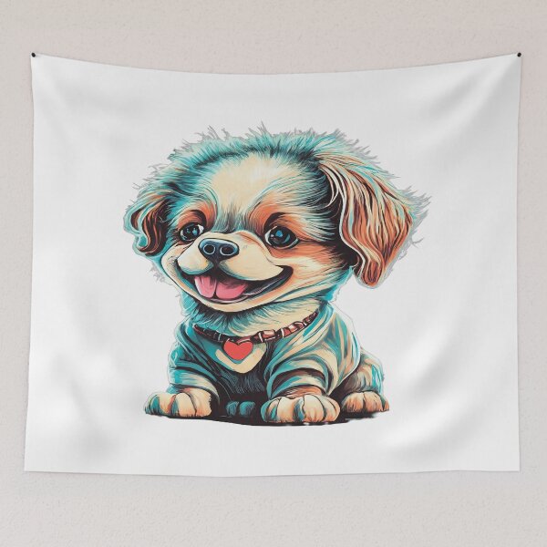 Item preview, Adorable, sweet dog in love. designed and sold by MagelliShop.