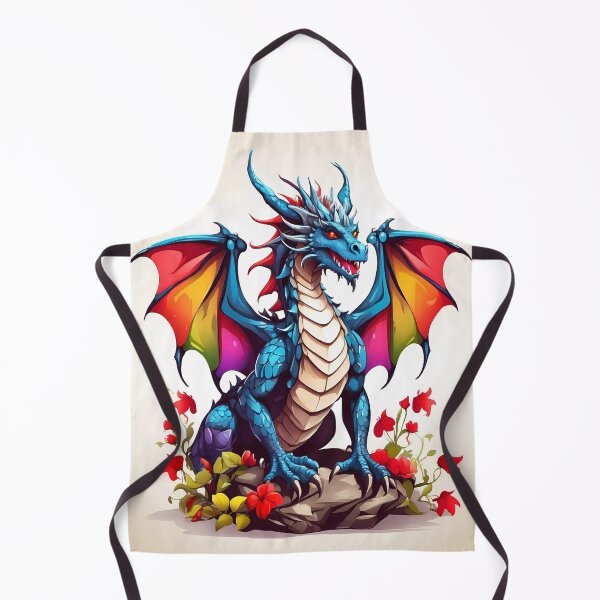 Item preview, Chromatic Sentinel: The Vibrant Dragon of Eden designed and sold by Vitalka-uk.