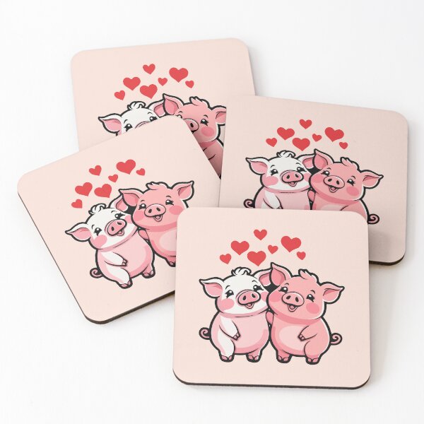 Item preview, piggy love designed and sold by StickerLab4.