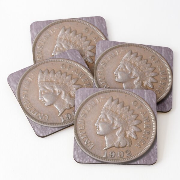 Item preview, 1802 Indian Cent Near XF One Penny designed and sold by coinsxcrochet.