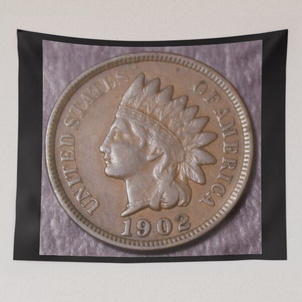 Item preview, 1802 Indian Cent Near XF One Penny designed and sold by coinsxcrochet.