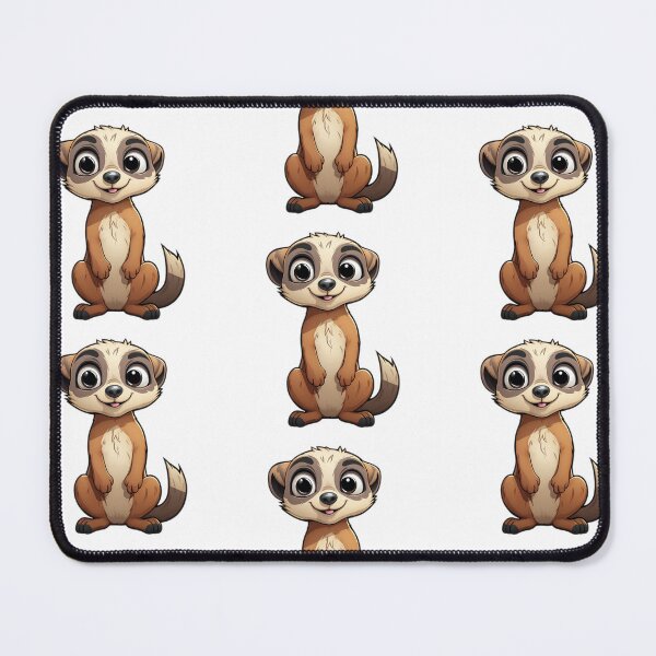 Item preview, Meerkat Kawaii African Animal Inspired Art and Stickers designed and sold by CDC40.