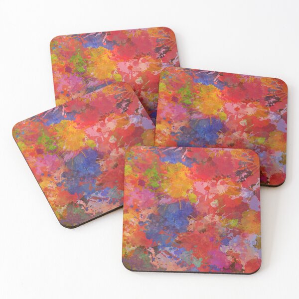 Item preview, Redish Art abstract fashion with stains and drops designed and sold by AlbertoRuiZ.