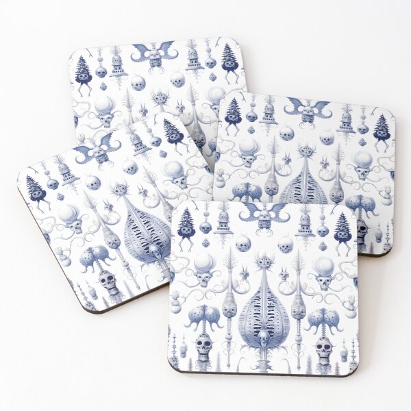 Item preview, Gothic Ornamentary - Blue designed and sold by CowBonBon.