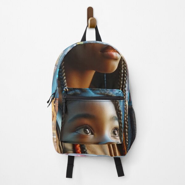 Item preview, Futuristic City: A Young African American Girl Dreamer's Eyes designed and sold by mymagicstoreus.