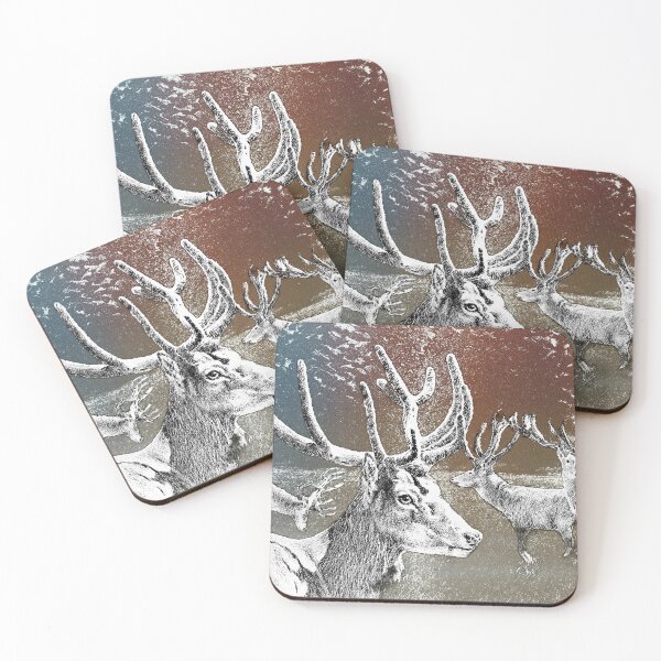Item preview,  Woburn Abbey deer park mixed media drawing for charity designed and sold by JayTCee.