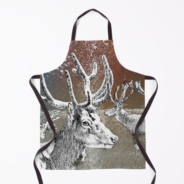 Item preview, Woburn Abbey deer park mixed media drawing for charity designed and sold by JayTCee.