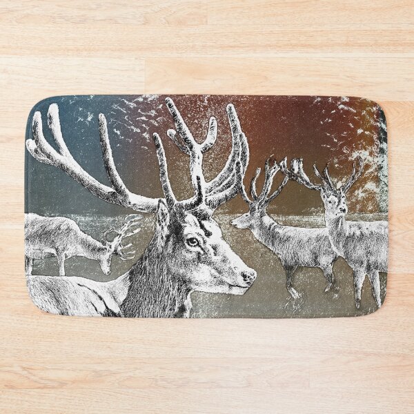 Item preview,  Woburn Abbey deer park mixed media drawing for charity designed and sold by JayTCee.