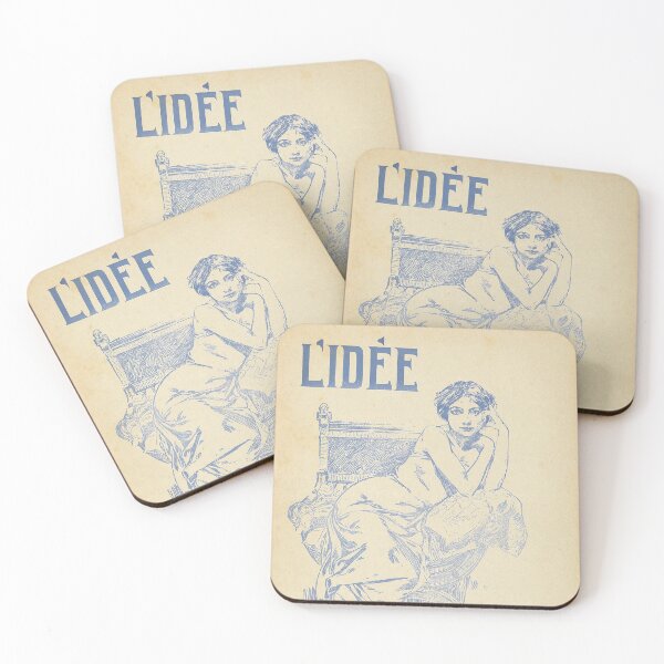Item preview, L idée Magazine cover, Paris, by Alphonse Mucha. HIGH DEFINITION designed and sold by MINDTHECHERRY.