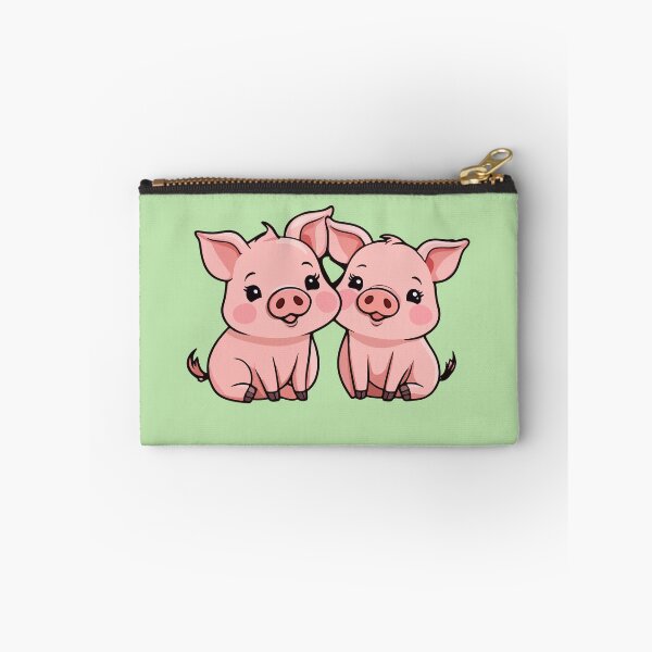 Item preview, Adorable little pigs in love designed and sold by StickerLab4.