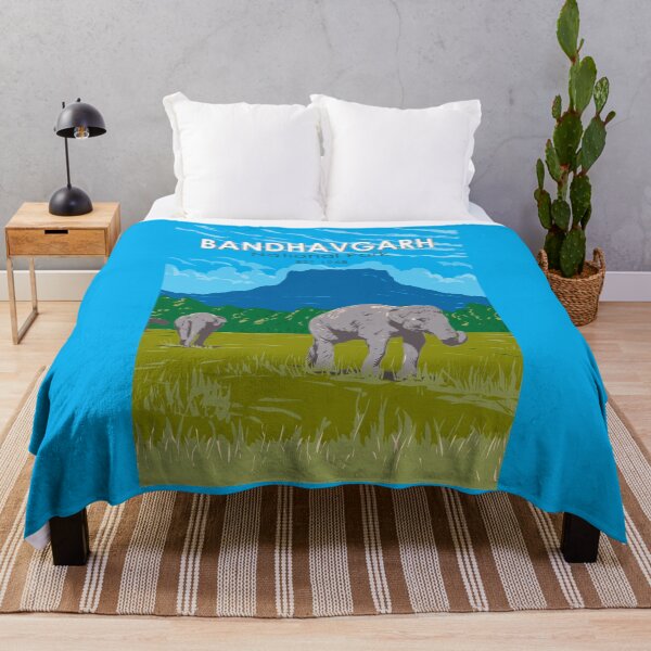 Item preview, Bandhavgarh National Park India Travel Art Vintage designed and sold by KrisSidDesigns.