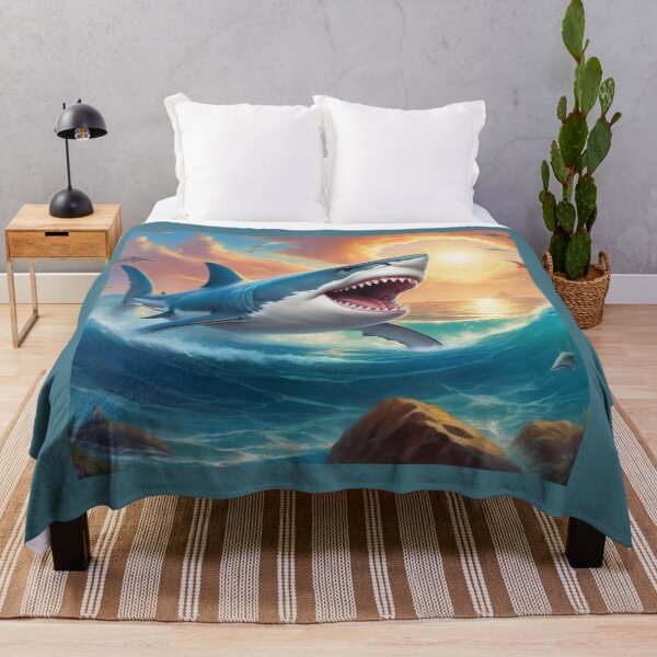 Item preview, Anime Shark Swimming designed and sold by Great-store4U.