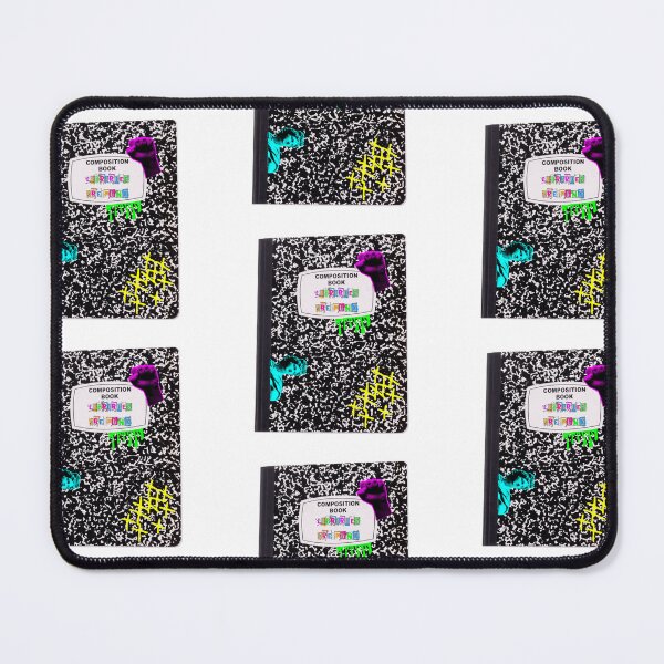 Item preview, Libraries are punk - composition book designed and sold by BitofLiz.