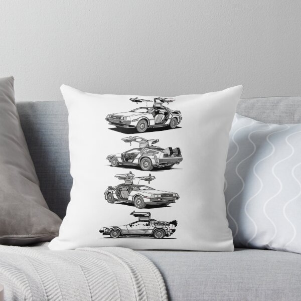 Item preview, Delorean Collage - 4 Epic Positions designed and sold by kyshaspace.
