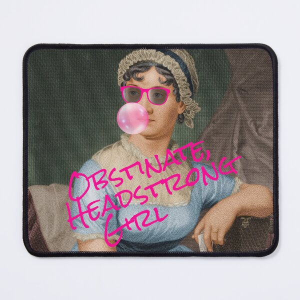 Item preview, Jane Austen—Obstinate, Headstrong Girl designed and sold by NerdyThreadArt.