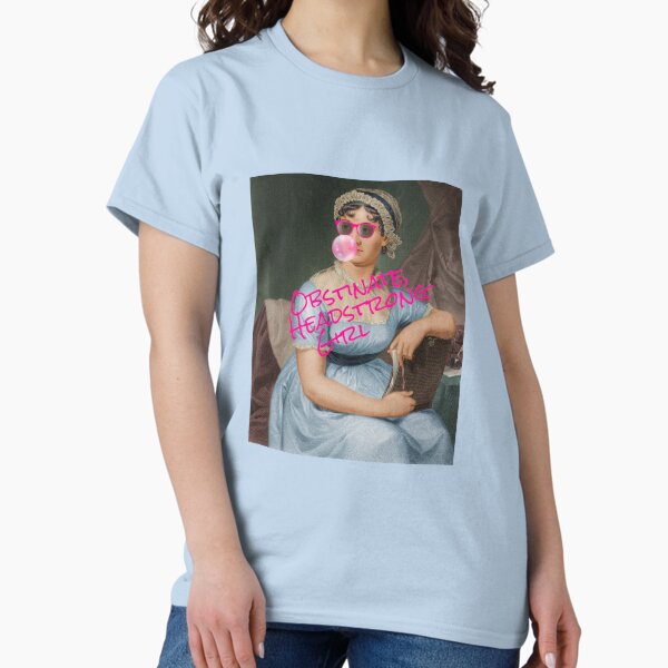 Item preview, Jane Austen—Obstinate, Headstrong Girl designed and sold by NerdyThreadArt.