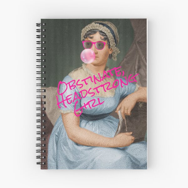 Item preview, Jane Austen—Obstinate, Headstrong Girl designed and sold by NerdyThreadArt.