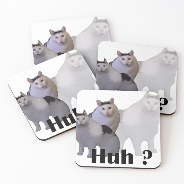 Item preview, Huh Cat Meme designed and sold by FloraPlantTees.