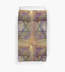 davinci vitruvian Duvet Cover