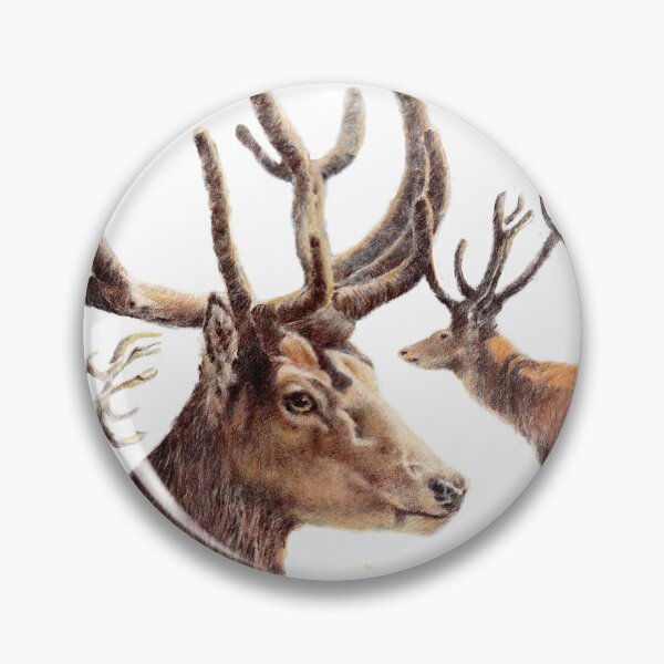 Item preview, Woburn Abbey deer park mixed media drawing for charity designed and sold by JayTCee.