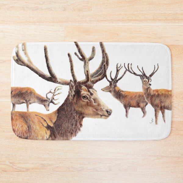 Item preview, Woburn Abbey deer park mixed media drawing for charity designed and sold by JayTCee.