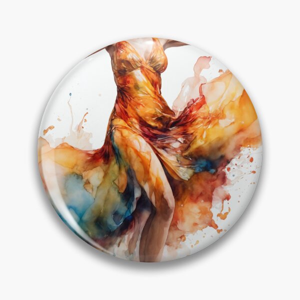 Item preview, Fiery Lady Dancing designed and sold by Martin Jensen.