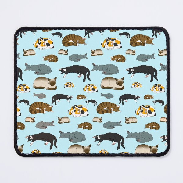 Item preview, Sleepy Cats Pattern designed and sold by DaisySunDoodles.