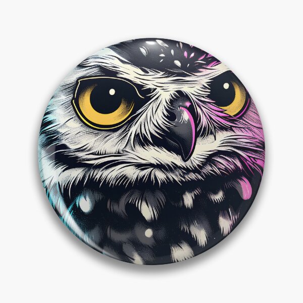 Item preview, Neon Colored Owls Pattern designed and sold by randrdesign.