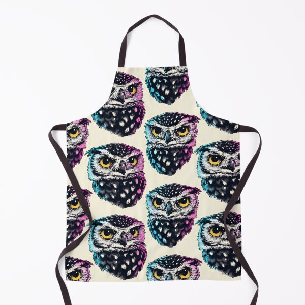 Item preview, Neon Colored Owls Pattern designed and sold by randrdesign.