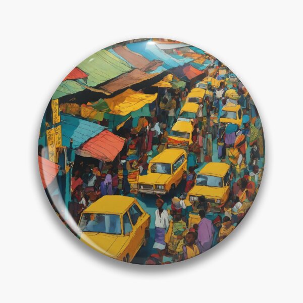 Item preview, Nigerian Street Market designed and sold by dcborn.